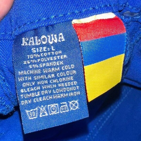 Kalowa Royal Blue Pants - Picture 5 of 5